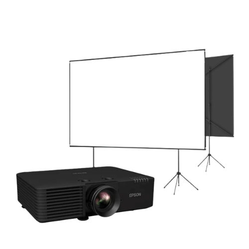 Videoproiettore Epson EB-L775U con Telo 398 x 224 cm